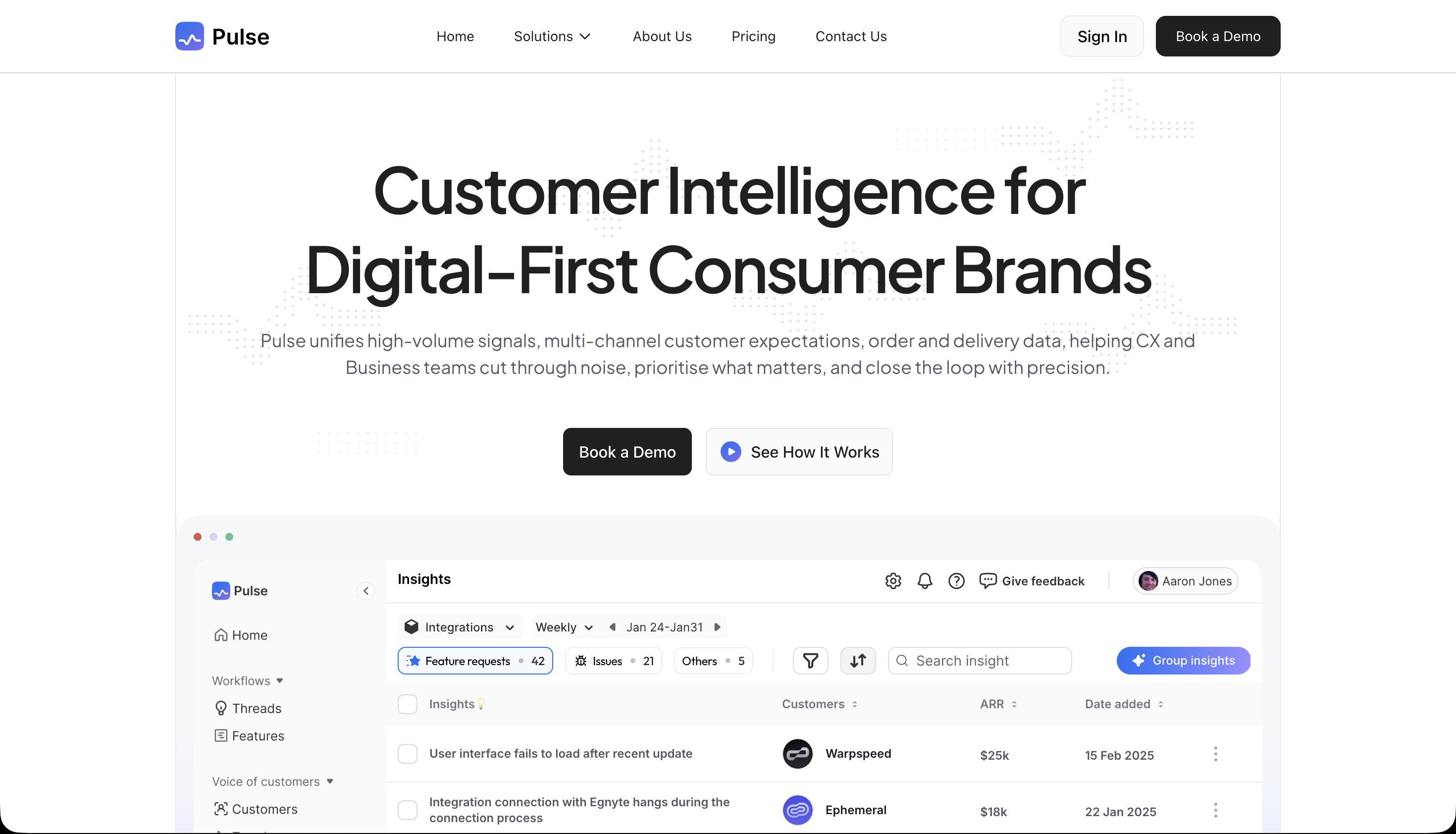 Customer Intelligence | Pulse